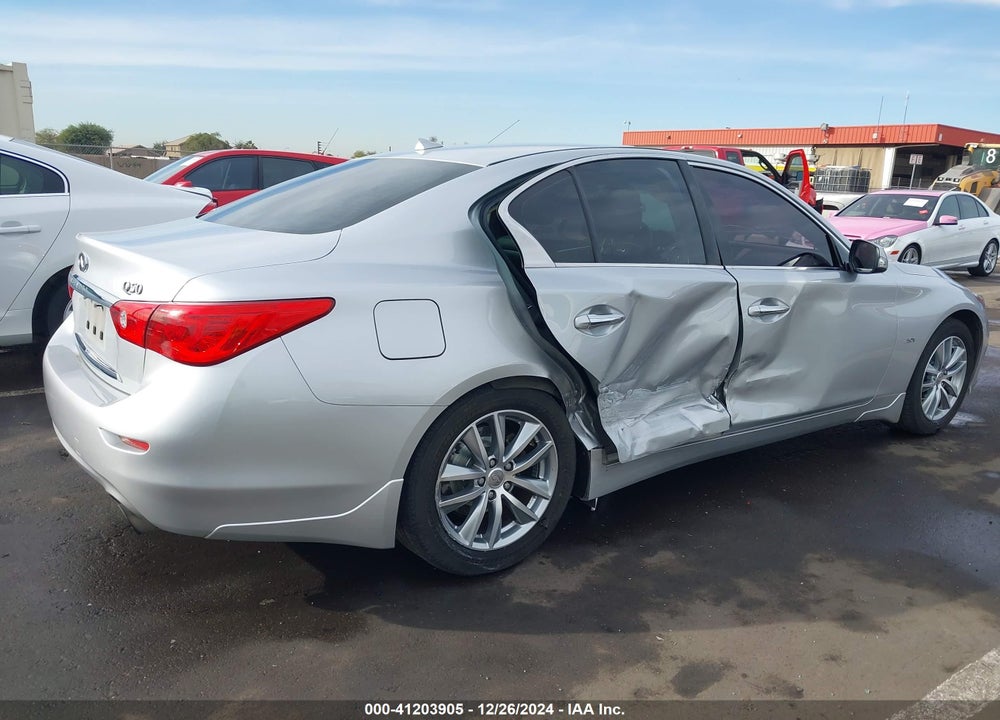 2016 INFINITI Q50 3.0T PREMIUM VIN: JN1EV7AP4GM306541