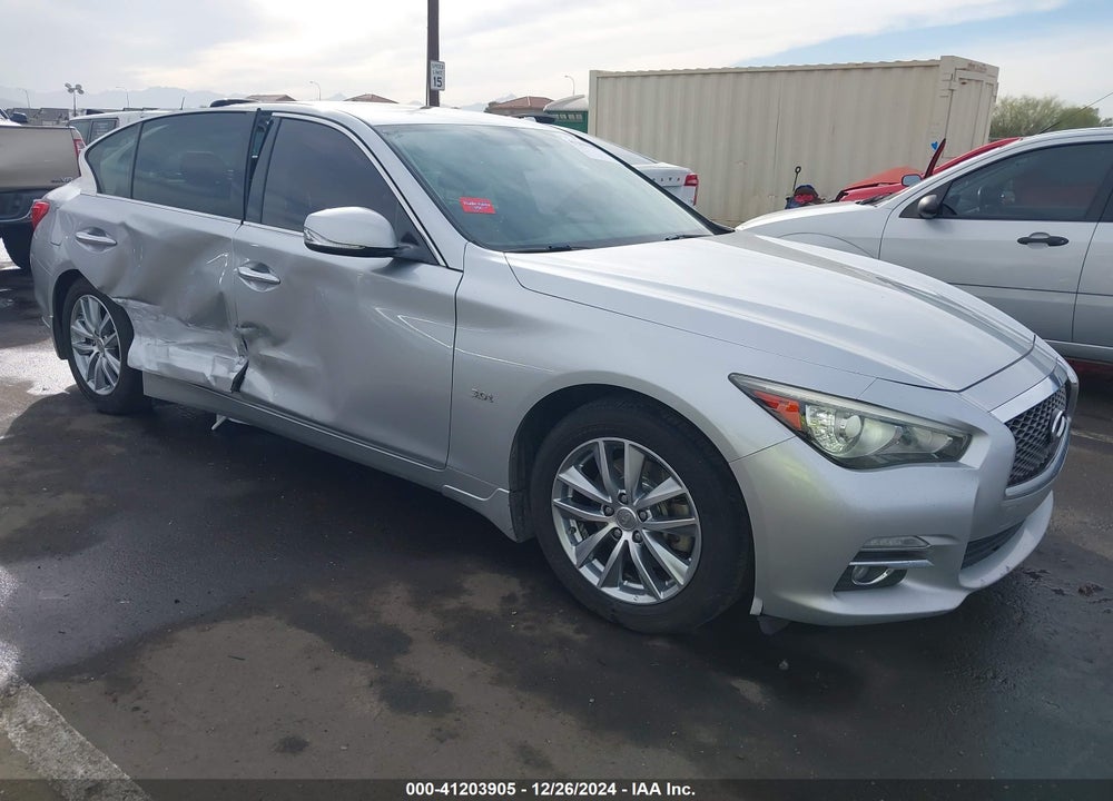 2016 INFINITI Q50 3.0T PREMIUM VIN: JN1EV7AP4GM306541