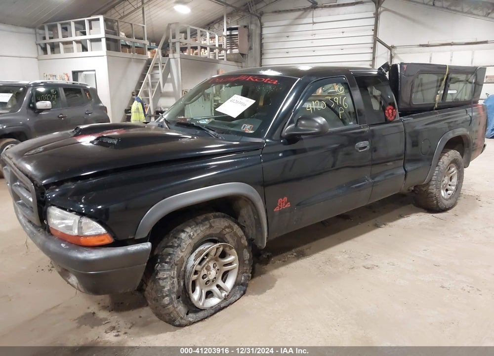 2002 DODGE DAKOTA VIN: 1B7GG12X82S717733