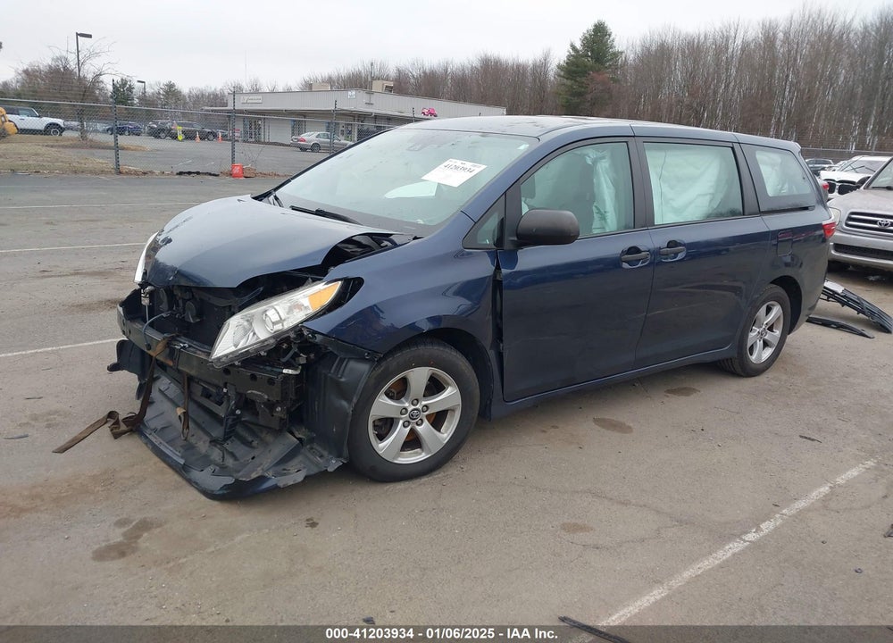 2018 TOYOTA SIENNA L 7 PASSENGER VIN: 5TDZZ3DC3JS948197