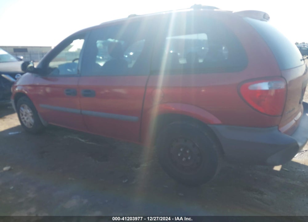 2007 DODGE CARAVAN SE VIN: 1D4GP25B67B240056