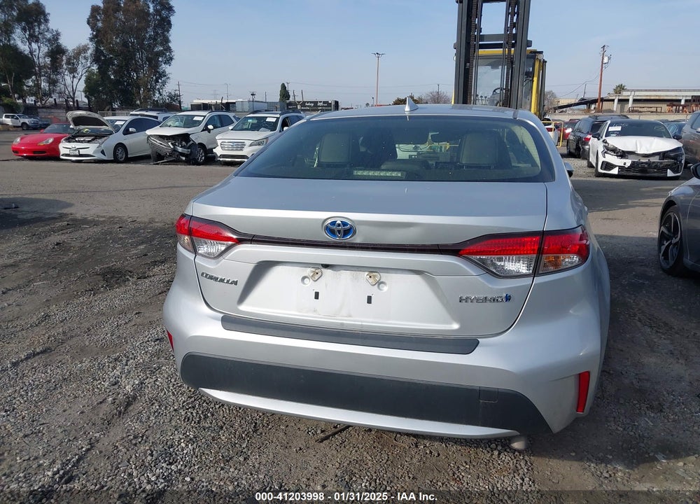 2022 TOYOTA COROLLA VIN: JTDEAMDE9N3012038