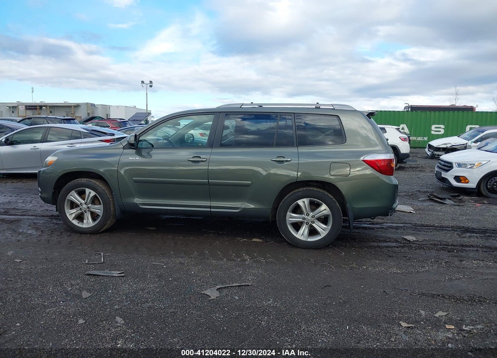 2008 TOYOTA HIGHLANDER SPORT VIN: JTEES43A782048666