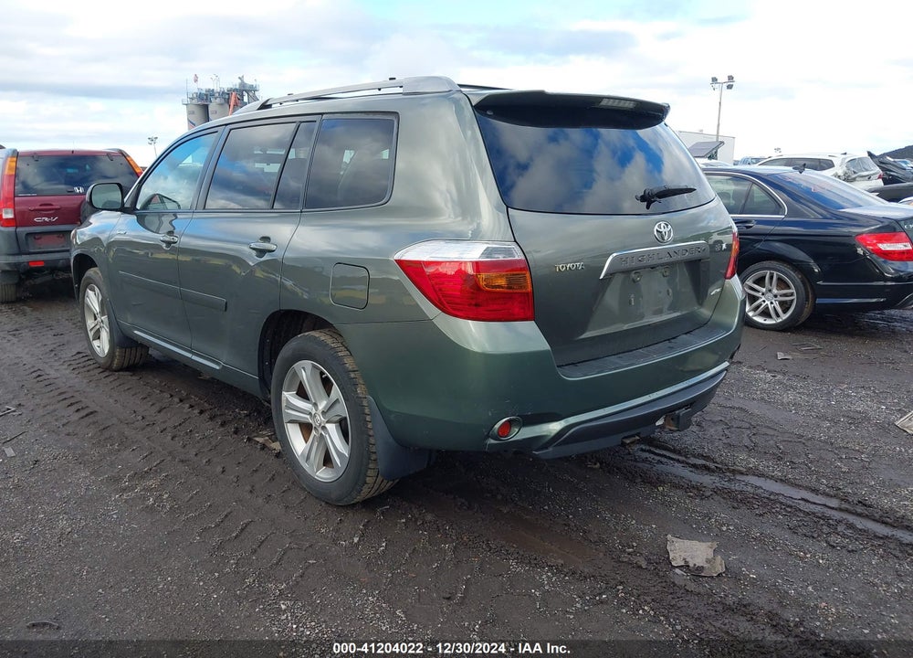 2008 TOYOTA HIGHLANDER SPORT VIN: JTEES43A782048666