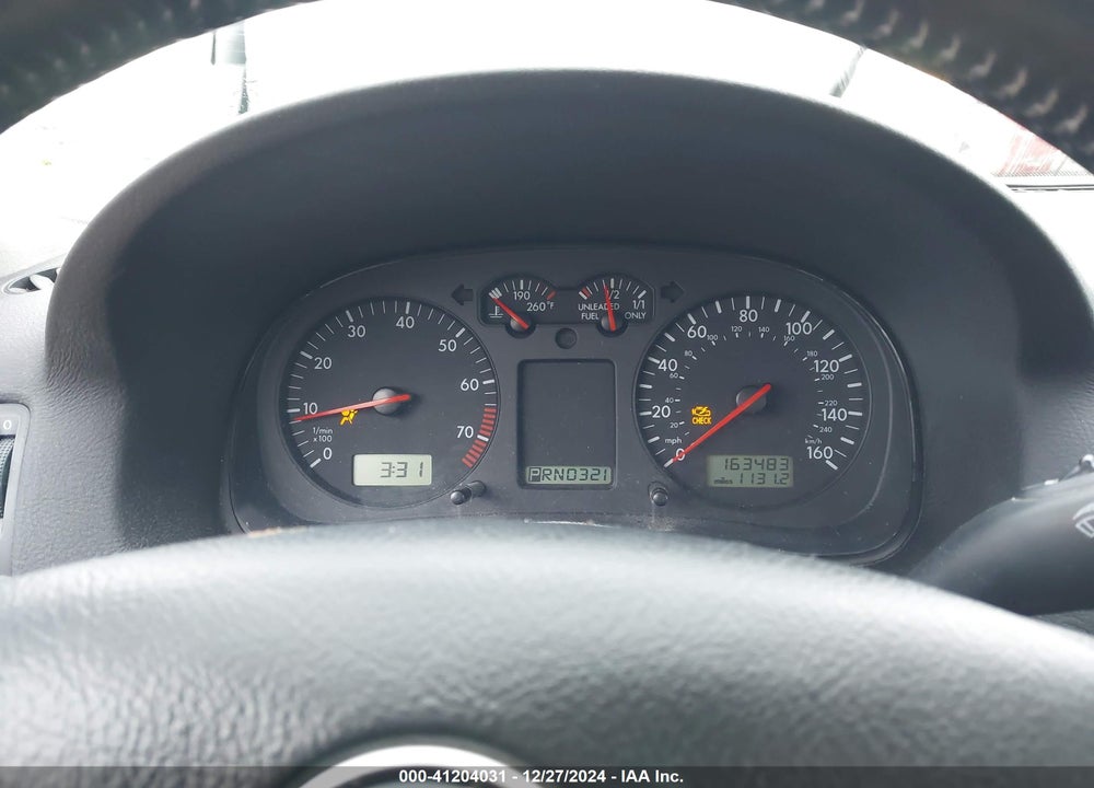 2000 VOLKSWAGEN JETTA GLS VIN: 3VWSA29M9YM138696