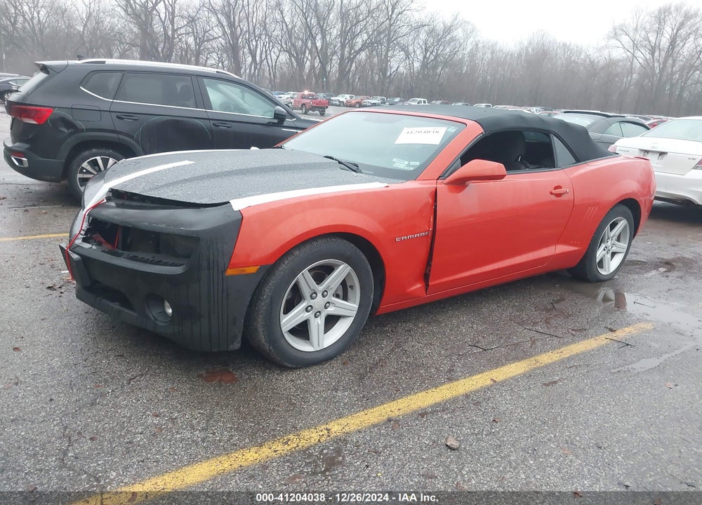2012 CHEVROLET CAMARO 1LT VIN: 2G1FB3D38C9198095