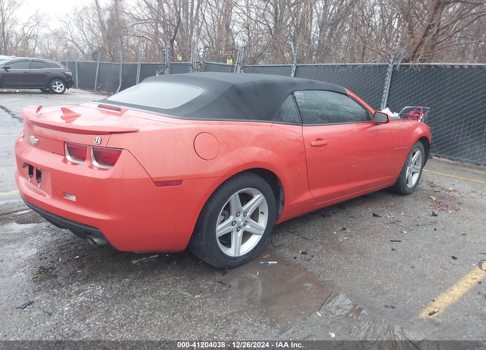 2012 CHEVROLET CAMARO 1LT VIN: 2G1FB3D38C9198095