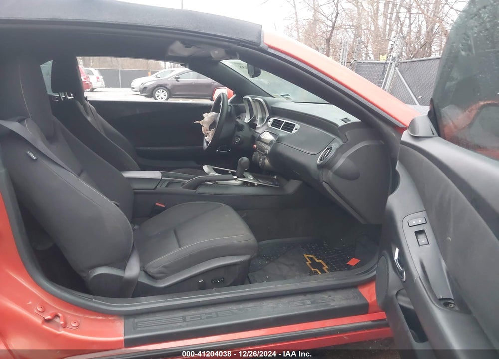 2012 CHEVROLET CAMARO 1LT VIN: 2G1FB3D38C9198095