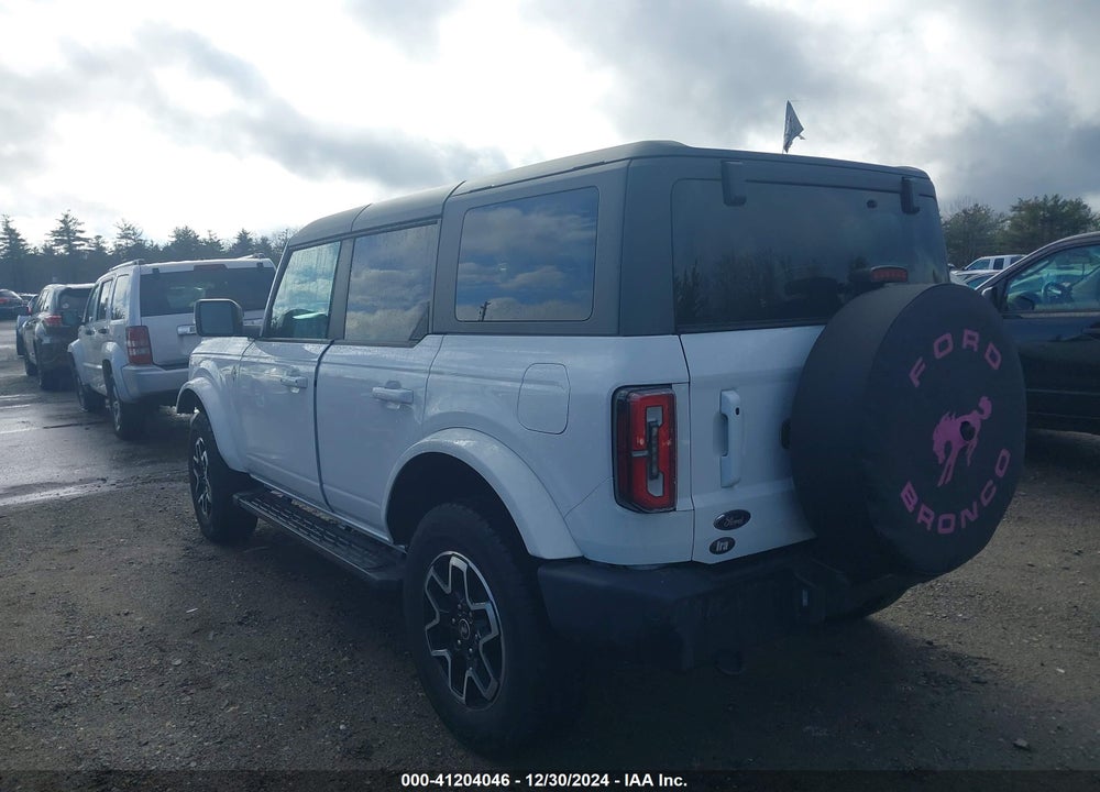 2022 FORD BRONCO OUTER BANKS VIN: 1FMDE5BH0NLB71206