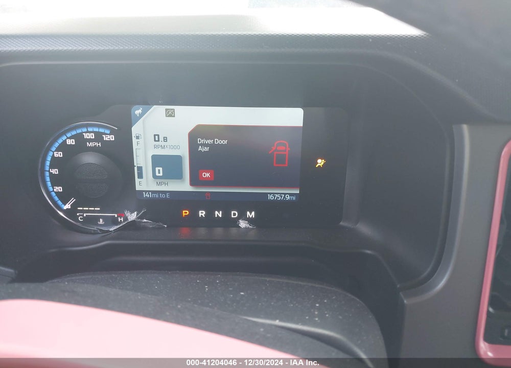 2022 FORD BRONCO OUTER BANKS VIN: 1FMDE5BH0NLB71206