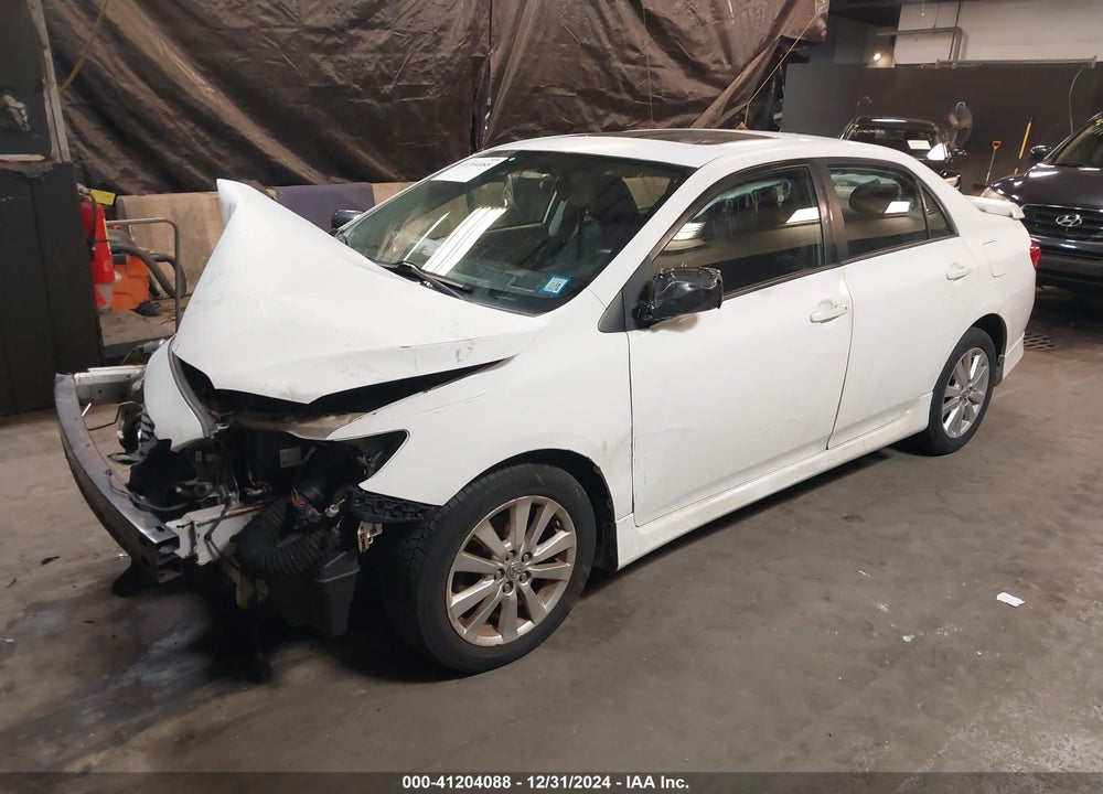 2010 TOYOTA COROLLA S VIN: 2T1BU4EE3AC269027