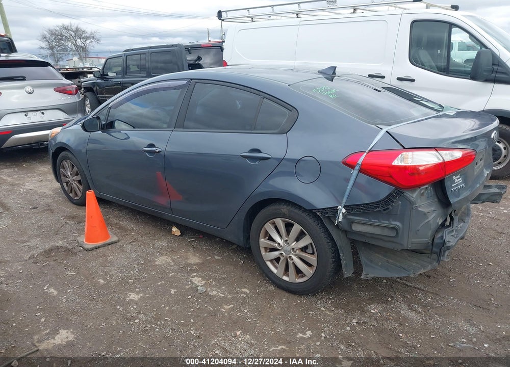 2016 KIA FORTE LX VIN: KNAFX4A68G5575117