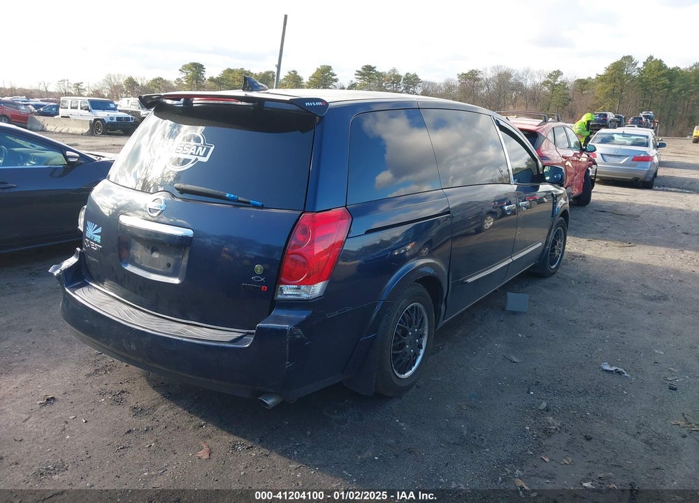 2009 NISSAN QUEST 3.5 VIN: 5N1BV28U39N100957