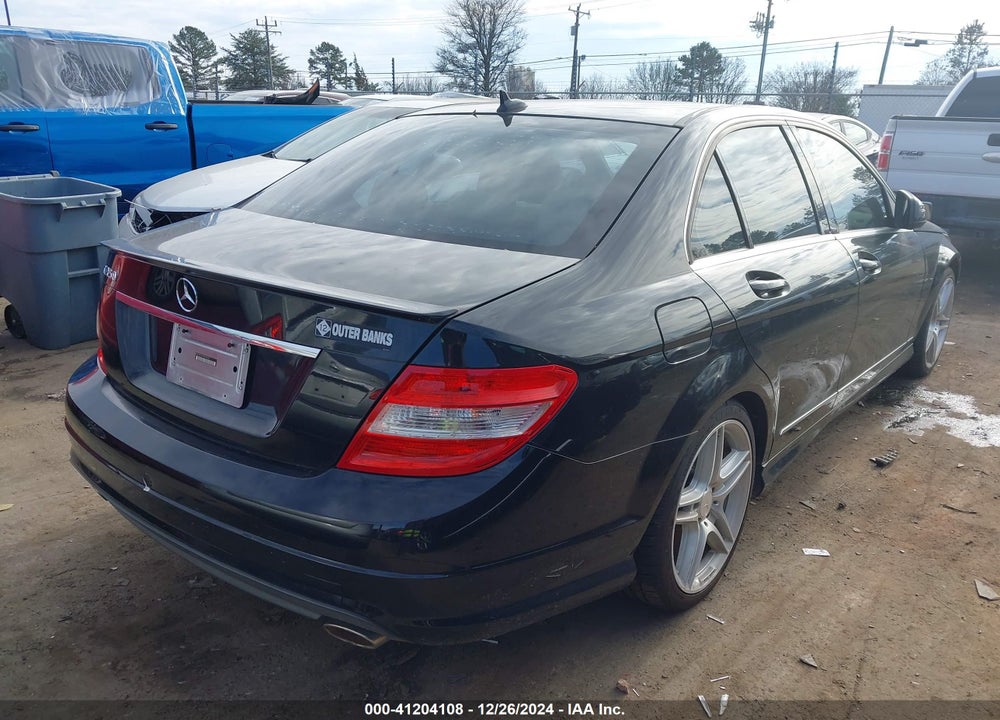 2008 MERCEDES-BENZ C 350 SPORT VIN: WDDGF56X98F046729