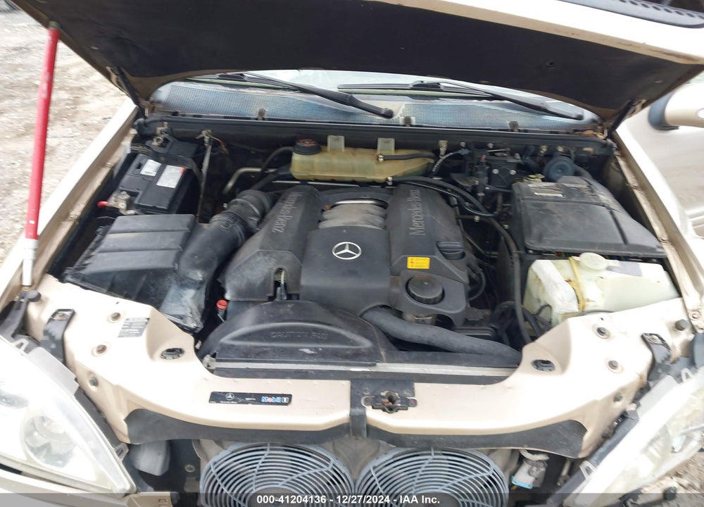 2003 MERCEDES-BENZ ML 320 VIN: 4JGAB54E43A383811