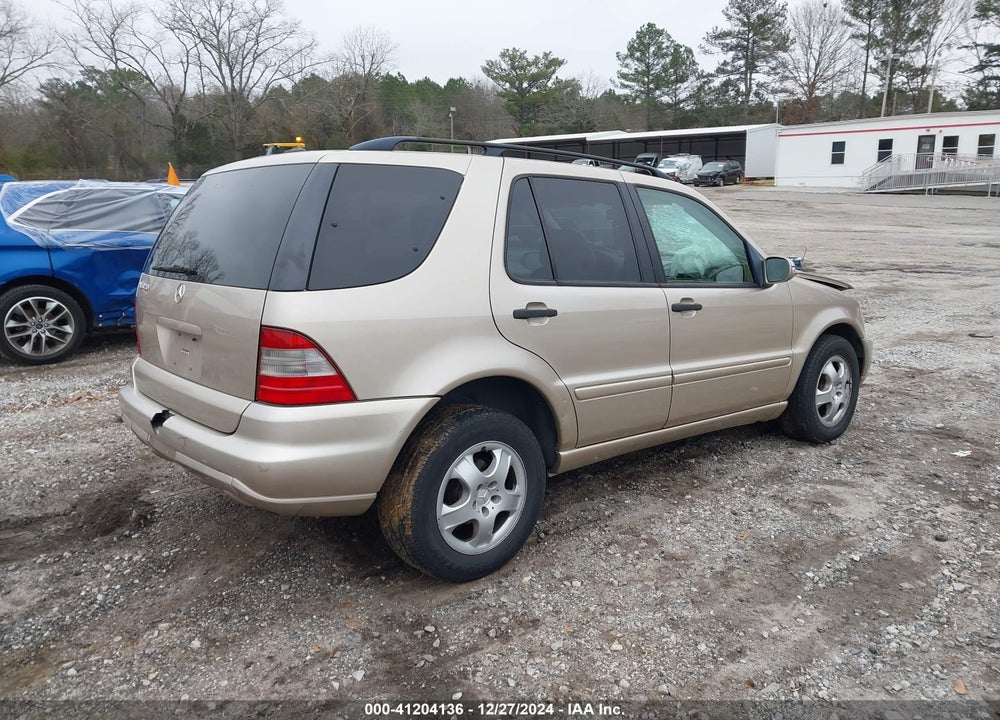 2003 MERCEDES-BENZ ML 320 VIN: 4JGAB54E43A383811