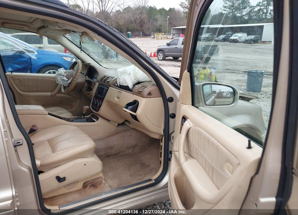 2003 MERCEDES-BENZ ML 320 VIN: 4JGAB54E43A383811