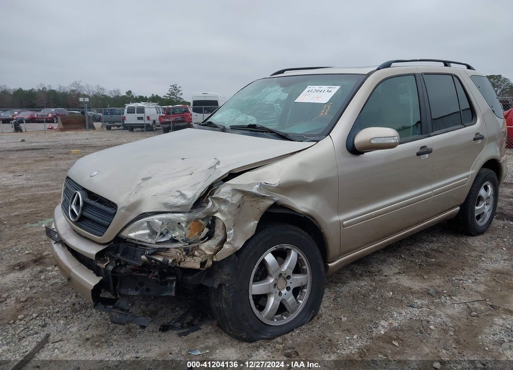 2003 MERCEDES-BENZ ML 320 VIN: 4JGAB54E43A383811