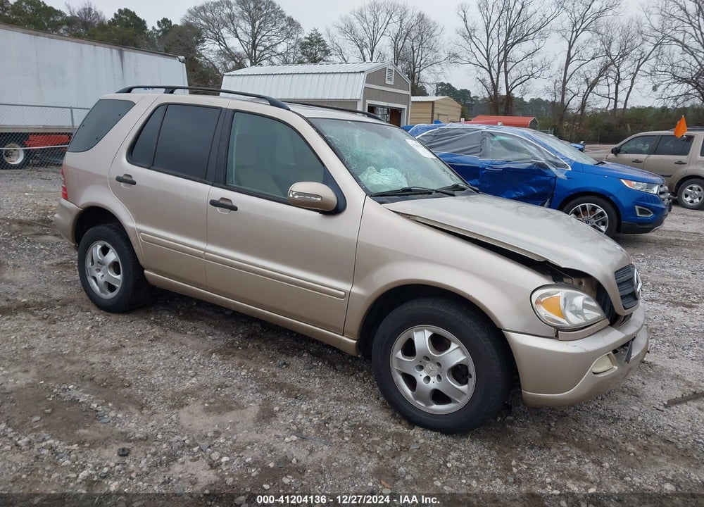 2003 MERCEDES-BENZ ML 320 VIN: 4JGAB54E43A383811