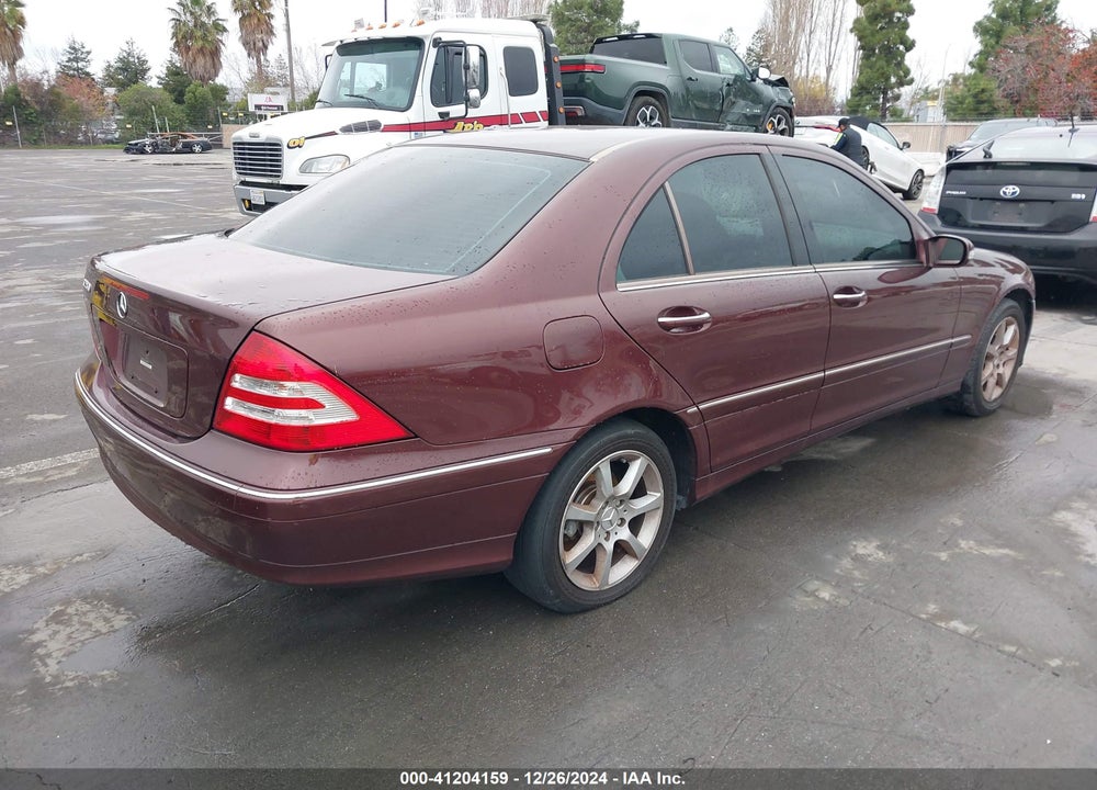 2007 MERCEDES-BENZ C 280 LUXURY VIN: WDBRF54H07A935928