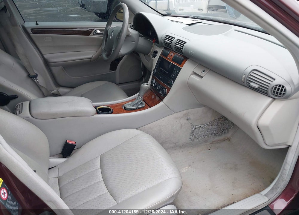 2007 MERCEDES-BENZ C 280 LUXURY VIN: WDBRF54H07A935928