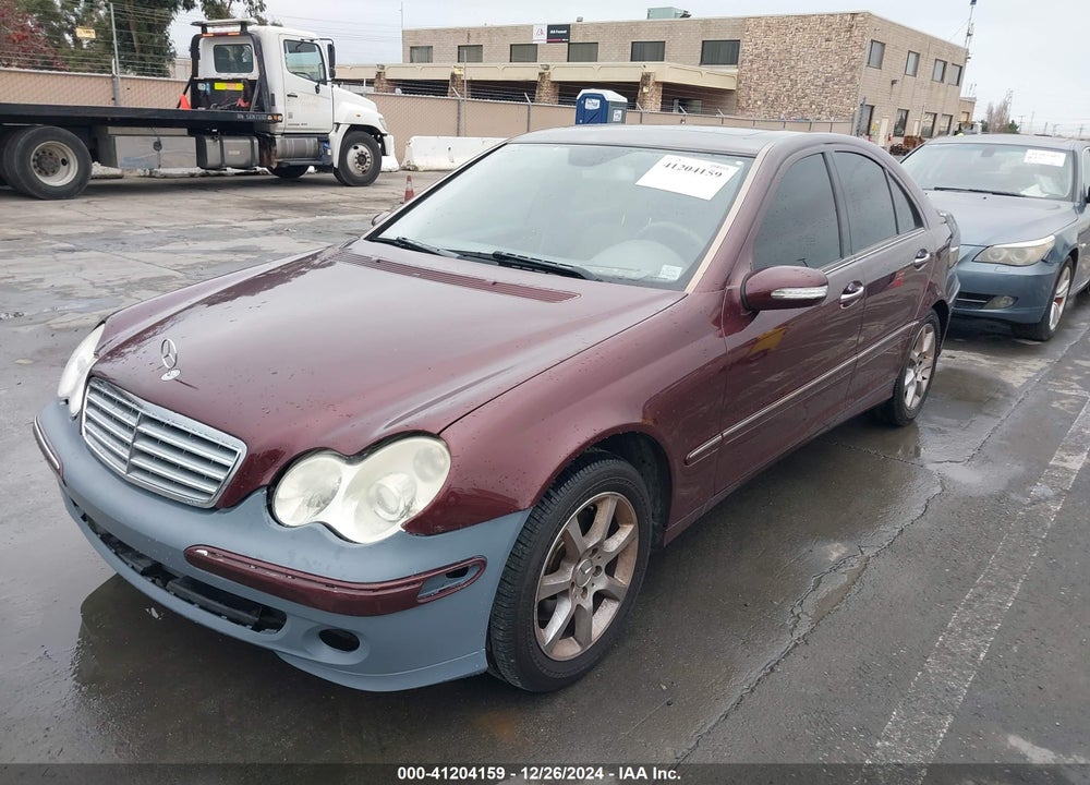 2007 MERCEDES-BENZ C 280 LUXURY VIN: WDBRF54H07A935928