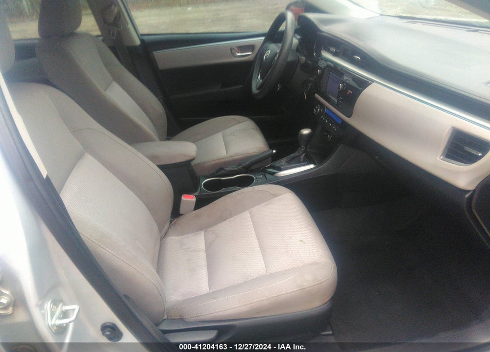 2015 TOYOTA COROLLA LE PLUS VIN: 2T1BURHEXFC307322