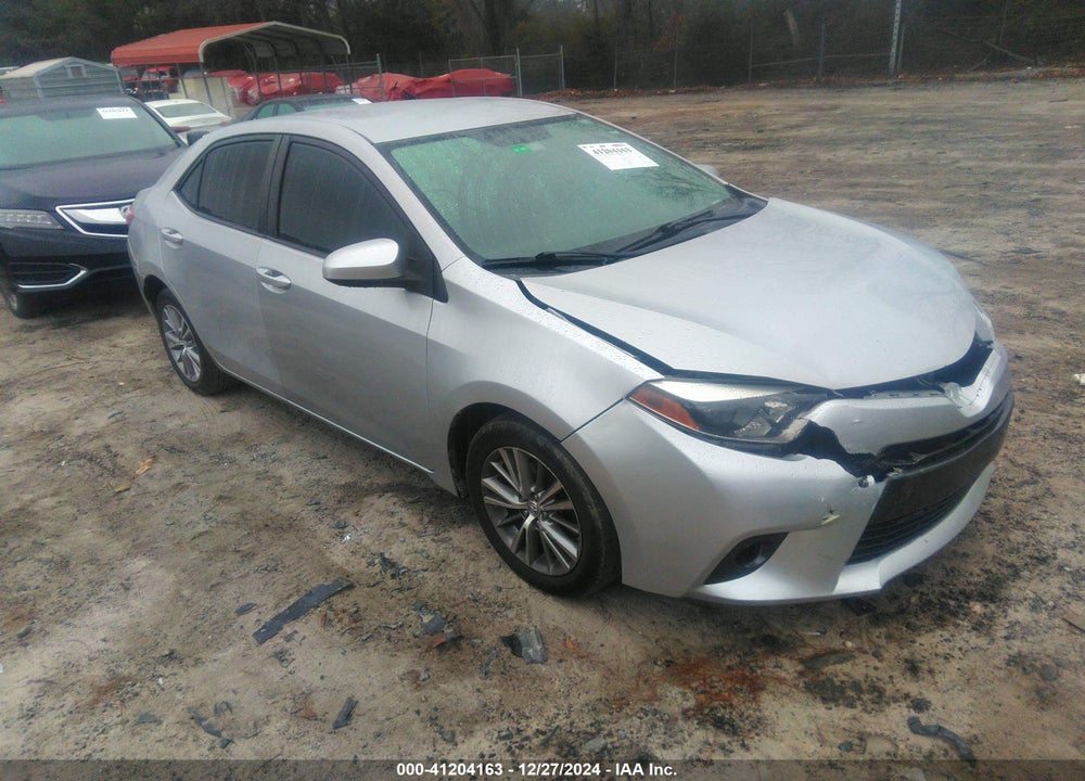 2015 TOYOTA COROLLA LE PLUS VIN: 2T1BURHEXFC307322