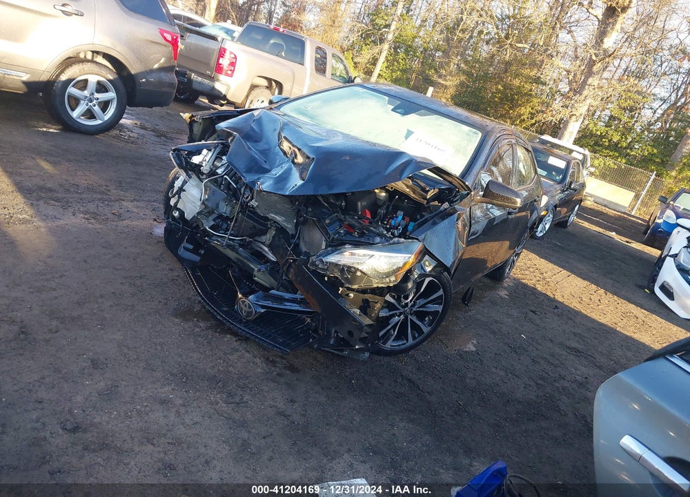 2018 TOYOTA COROLLA LE VIN: 2T1BURHE7JC063881
