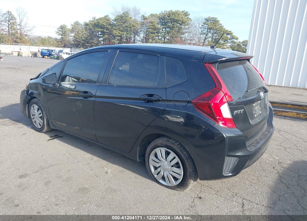 2016 HONDA FIT LX VIN: JHMGK5H5XGX009620