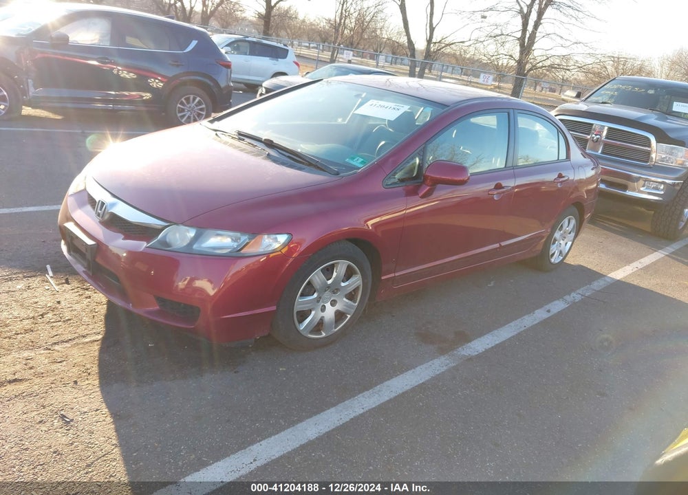 2010 HONDA CIVIC LX VIN: 2HGFA1F53AH554566