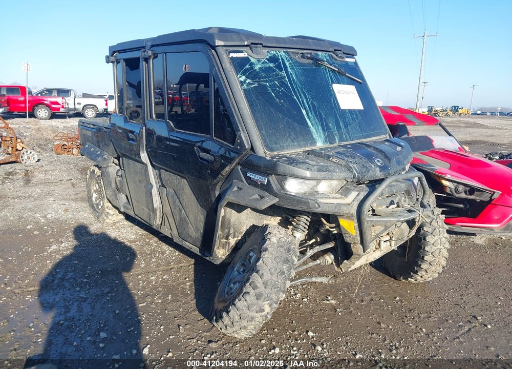2023 CAN-AM DEFENDER MAX LIMITED CAB HD10 VIN: 3JBUUAX49PK001643
