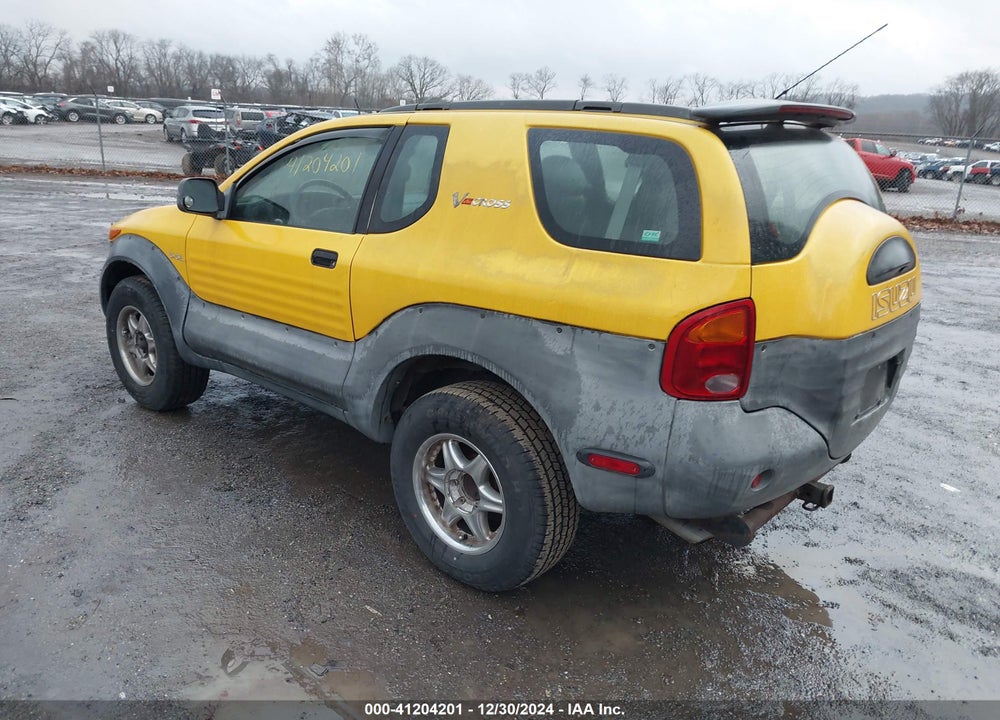 2001 ISUZU VEHICROSS VIN: JACCN57X617D01199