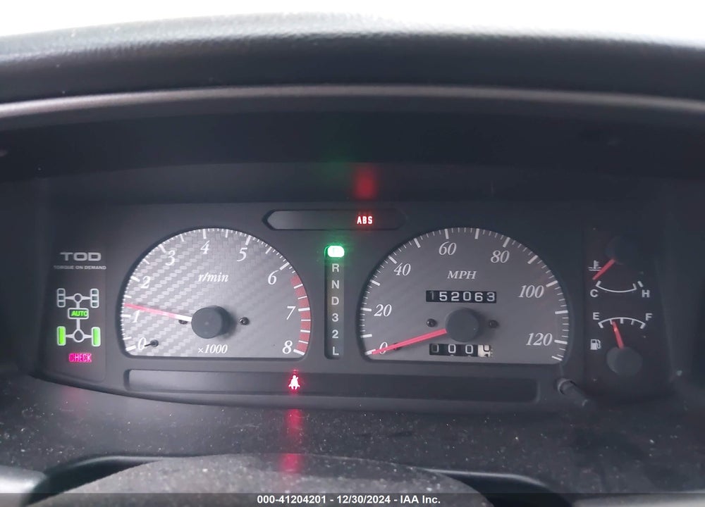2001 ISUZU VEHICROSS VIN: JACCN57X617D01199
