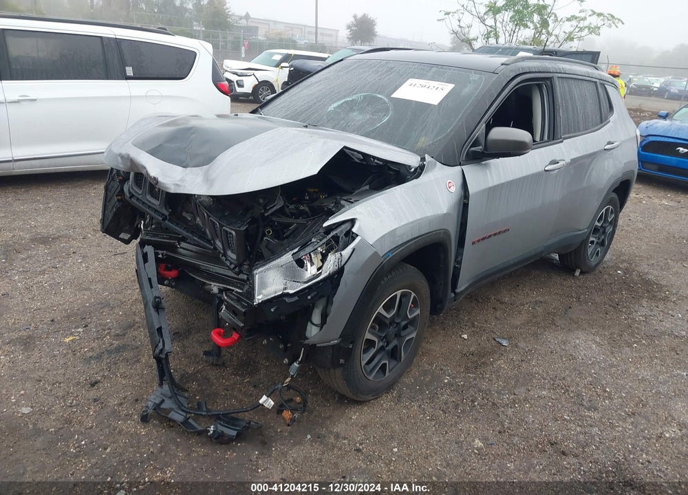 2019 JEEP COMPASS TRAILHAWK 4X4 VIN: 3C4NJDDB3KT671464