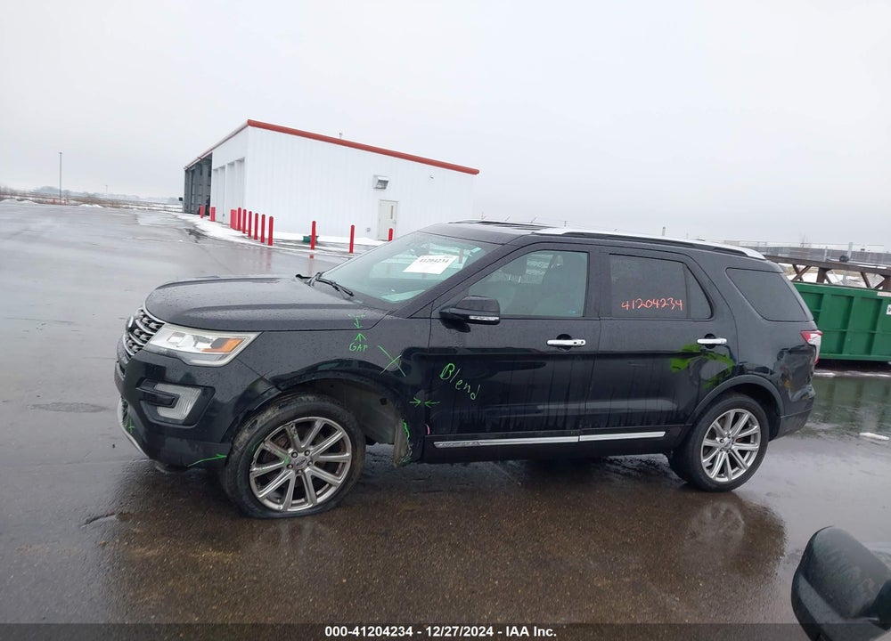 2017 FORD EXPLORER LIMITED VIN: 1FM5K8F85HGC24097