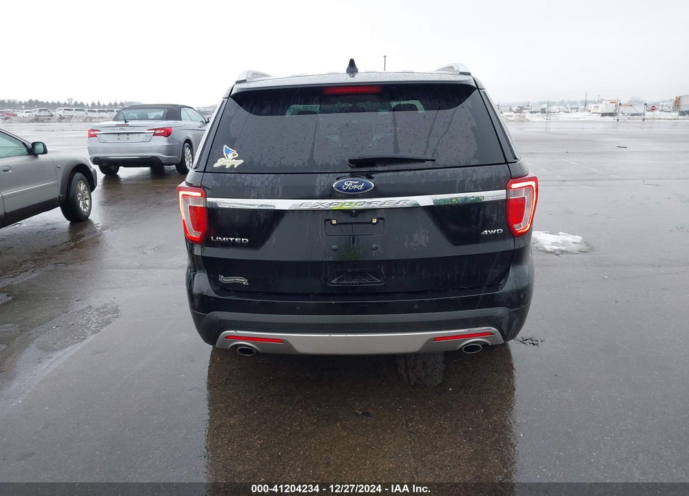 2017 FORD EXPLORER LIMITED VIN: 1FM5K8F85HGC24097