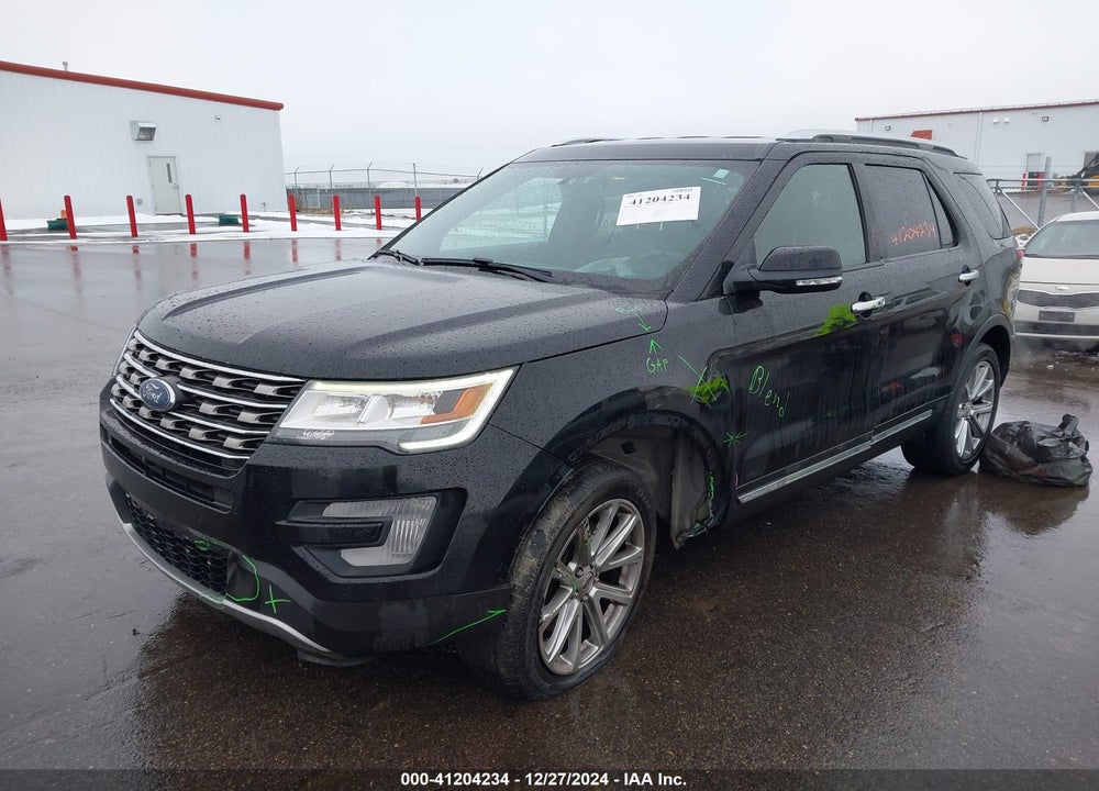 2017 FORD EXPLORER LIMITED VIN: 1FM5K8F85HGC24097