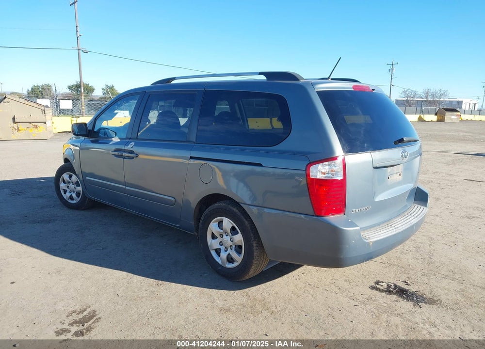 2009 KIA SEDONA LX VIN: KNDMB233696282300