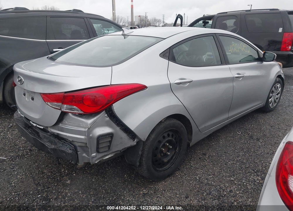 2012 HYUNDAI ELANTRA GLS VIN: 5NPDH4AE3CH067839