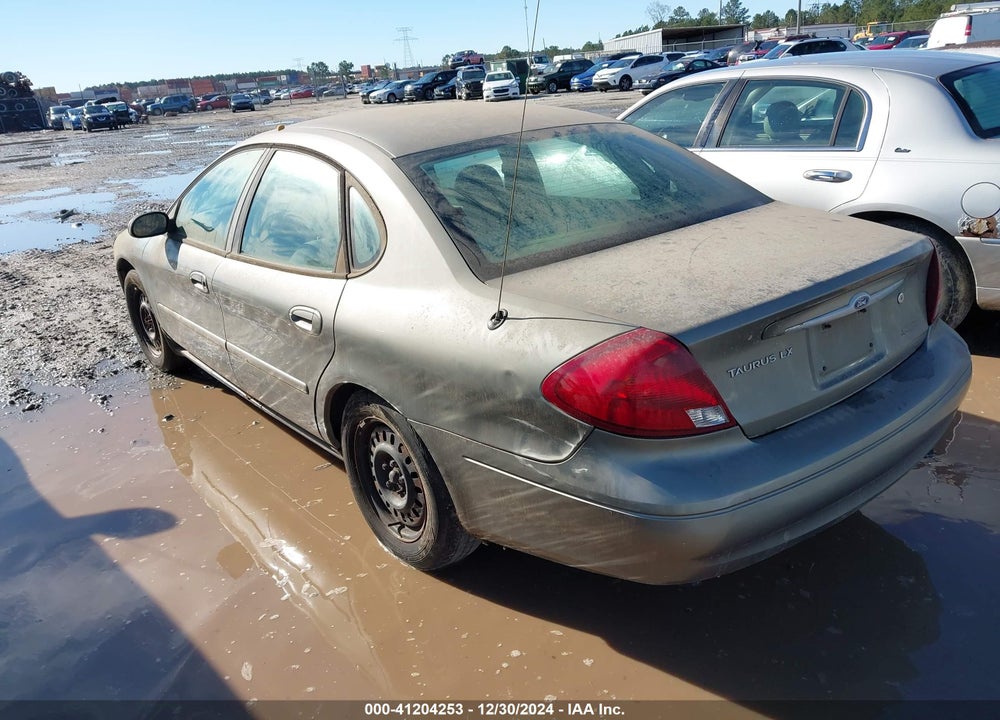 2002 FORD TAURUS LX VIN: 1FAFP52U52A258438