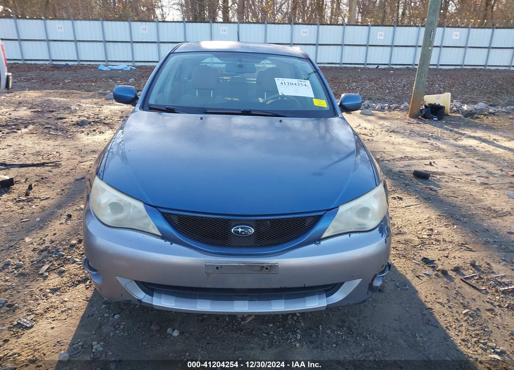 2008 SUBARU IMPREZA OUTBACK SPORT VIN: JF1GH636X8H836749