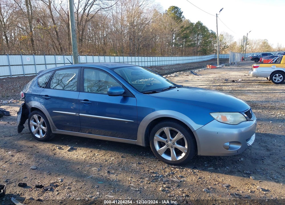 2008 SUBARU IMPREZA OUTBACK SPORT VIN: JF1GH636X8H836749