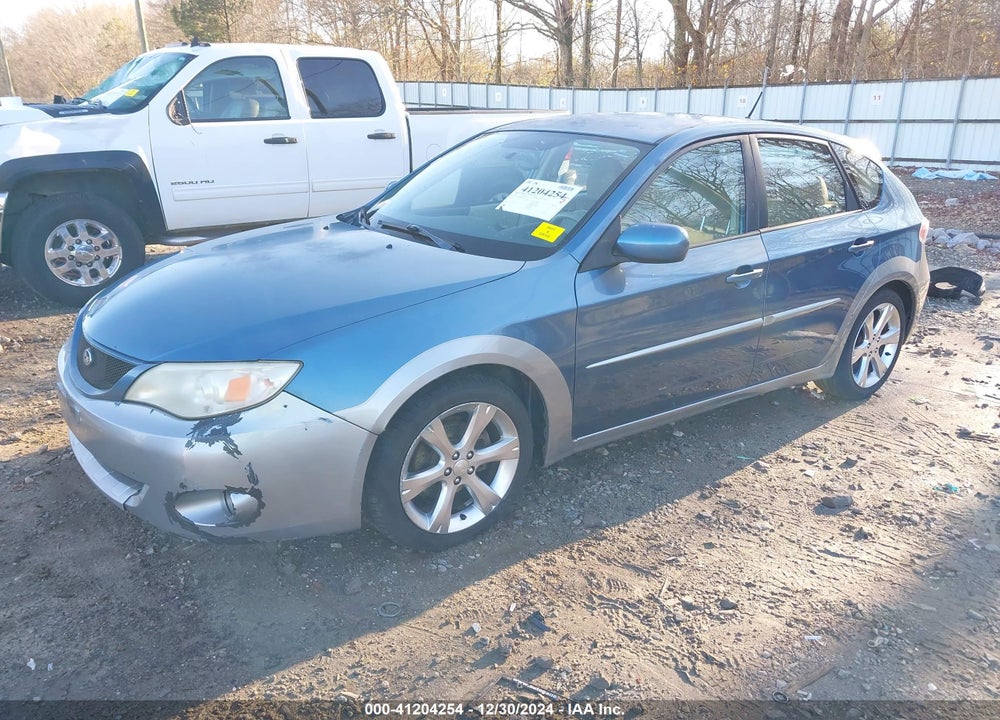 2008 SUBARU IMPREZA OUTBACK SPORT VIN: JF1GH636X8H836749