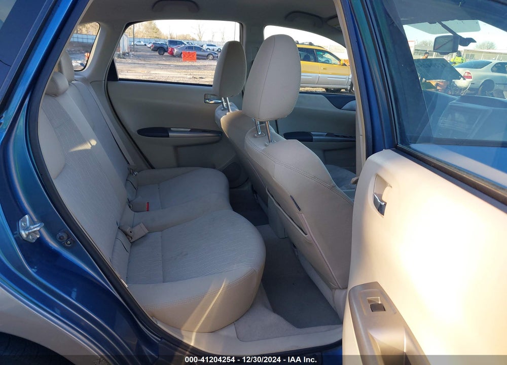 2008 SUBARU IMPREZA OUTBACK SPORT VIN: JF1GH636X8H836749