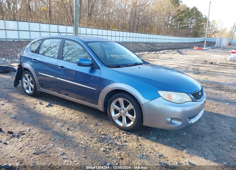 2008 SUBARU IMPREZA OUTBACK SPORT VIN: JF1GH636X8H836749