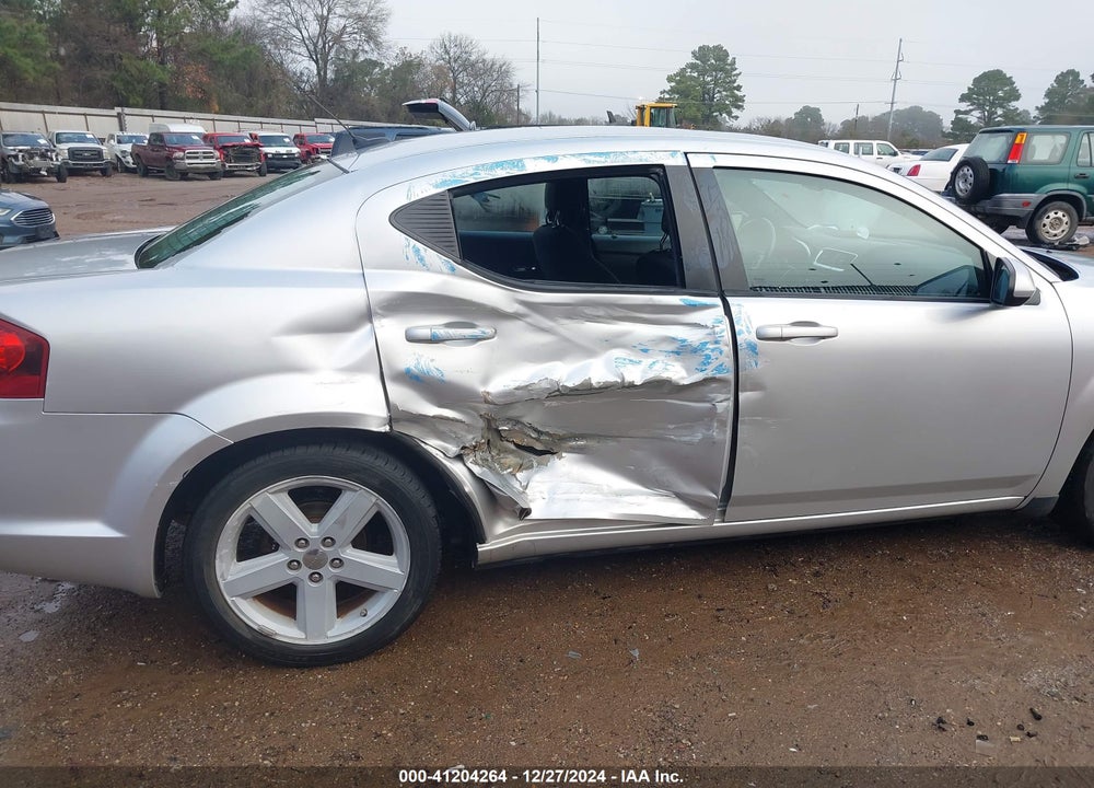 2011 DODGE AVENGER MAINSTREET VIN: 1B3BD1FB5BN554315