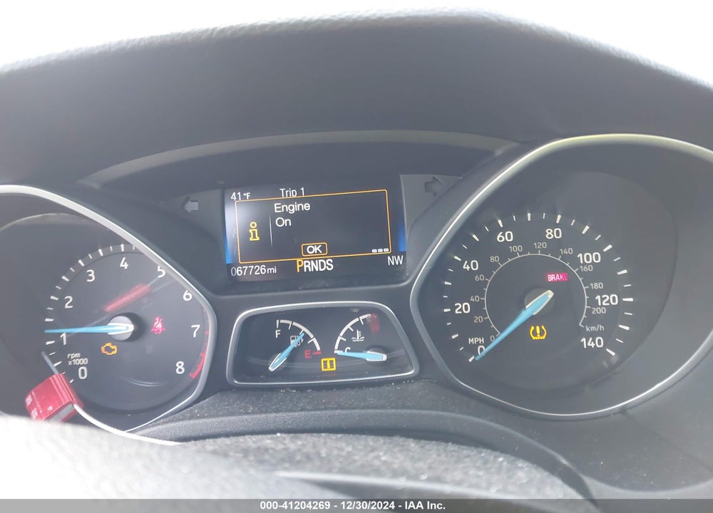 2017 FORD FOCUS VIN: 1FADP3H26HL209523