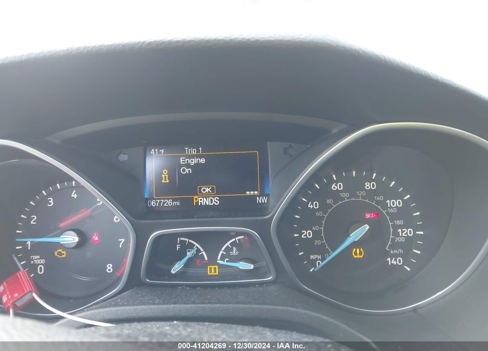 2017 FORD FOCUS VIN: 1FADP3H26HL209523