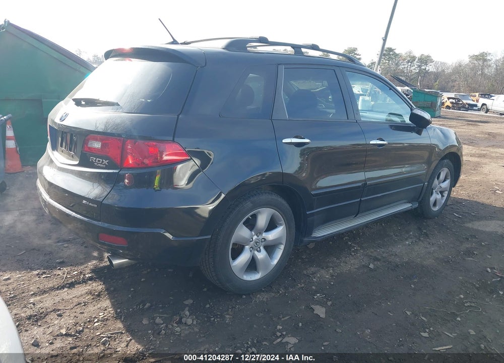 2008 ACURA RDX TECH PKG VIN: 5J8TB18598A016153
